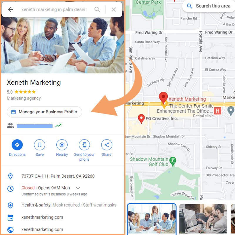 manage google business profile on google maps