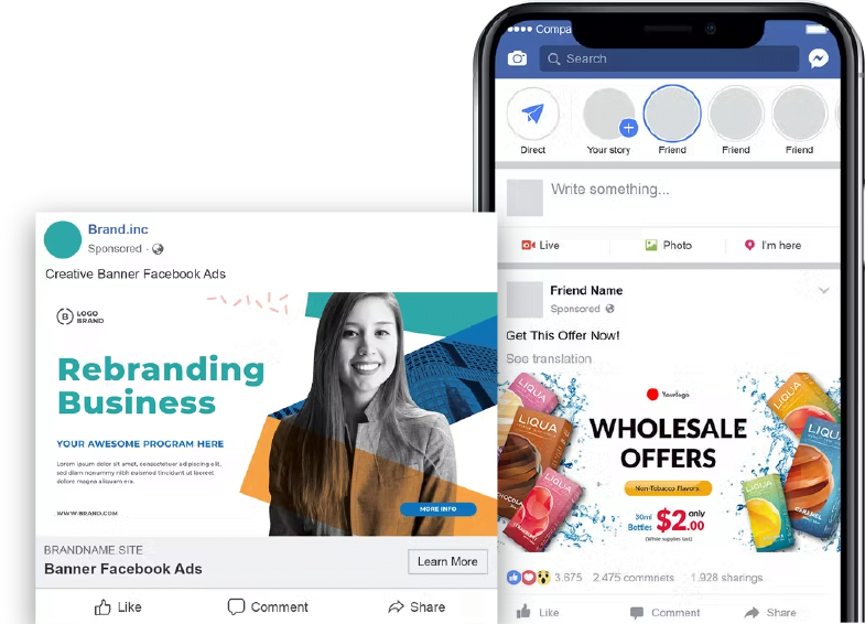 social media marketing advertisments