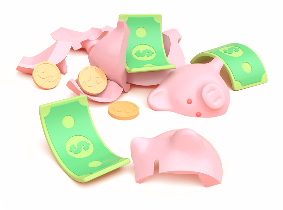 losing money